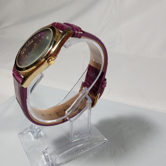 Gossip Quartz Ladies Wrist Watch Set Lot of 4 - Genuine Leather - New Batteries - Picture 11 of 16